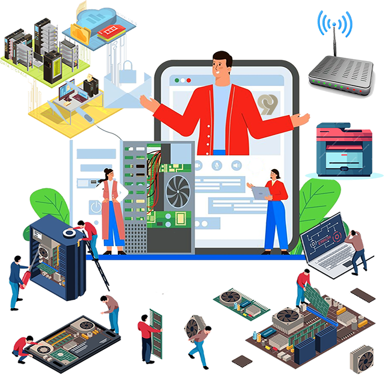 Home Hero Complete IT Support for Homes Businesses in Ahmedabad - 99Technologies