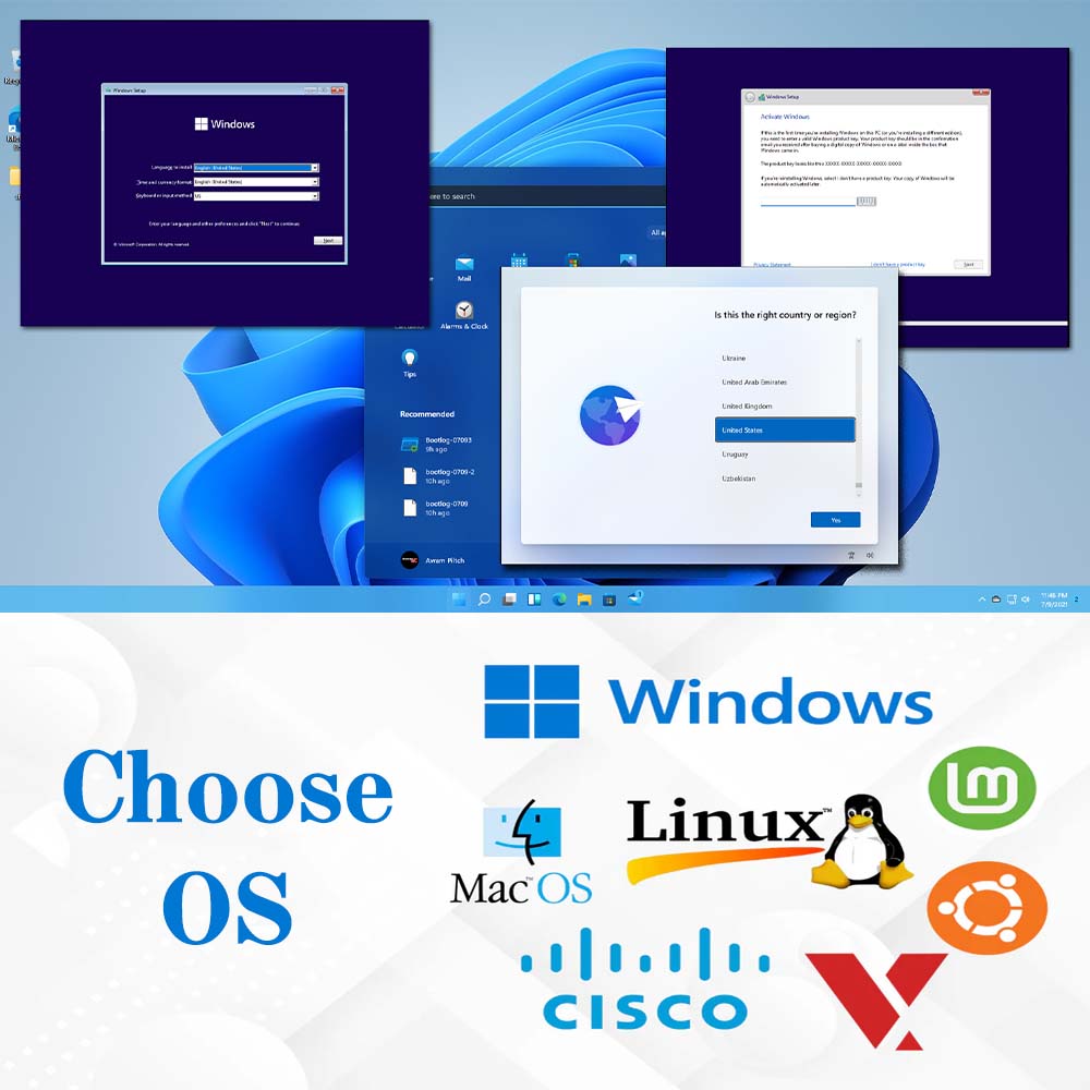 OS Installation & Formatting